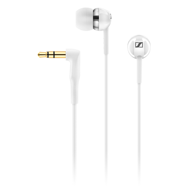 Sennheiser CX 1.00 White - Dynamiczne zamknięte słuchawki dokanałowe (biały) Sennheiser CX 1.00 White - Dynamiczne zamknięte słuchawki dokanałowe (biały)