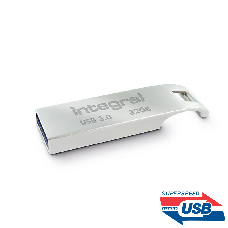 Integral ARC - Metalowy pendrive 32 GB USB 3.0 prędkość odczytu 110 MB/s Integral ARC - Metalowy pendrive 32 GB USB 3.0 prędkość odczytu 110 MB/s