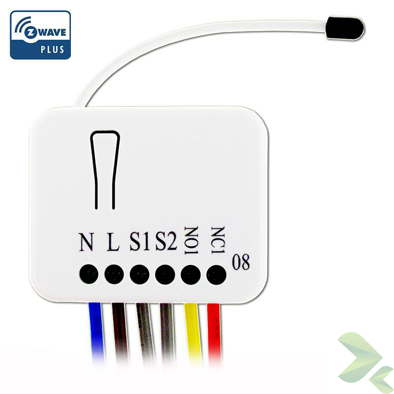 Zipato Micromodule Single Switch - Mikromoduł dopuszkowy sterowania roletami Z-Wave Plus Zipato Micromodule Single Switch - Mikromoduł dopuszkowy sterowania roletami Z-Wave Plus