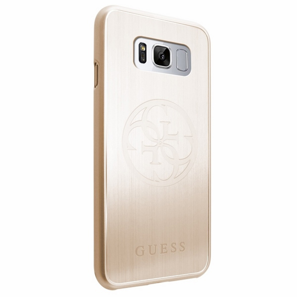 Guess Korry Aluminium Plate - Etui aluminiowe Samsung Galaxy S8 (złoty) Guess Korry Aluminium Plate - Etui aluminiowe Samsung Galaxy S8 (złoty)