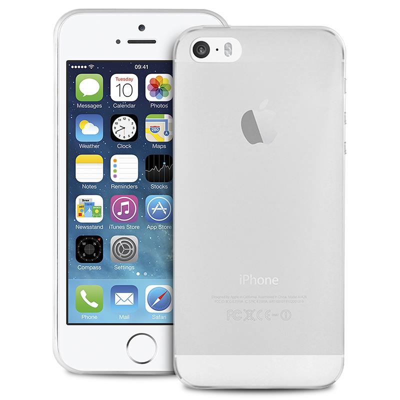 PURO Ultra Slim "0.3" Cover - Etui iPhone SE / iPhone 5s / iPhone 5 (półprzezroczysty) PURO Ultra Slim "0.3" Cover - Etui iPhone SE / iPhone 5s / iPhone 5 (półprzezroczysty)