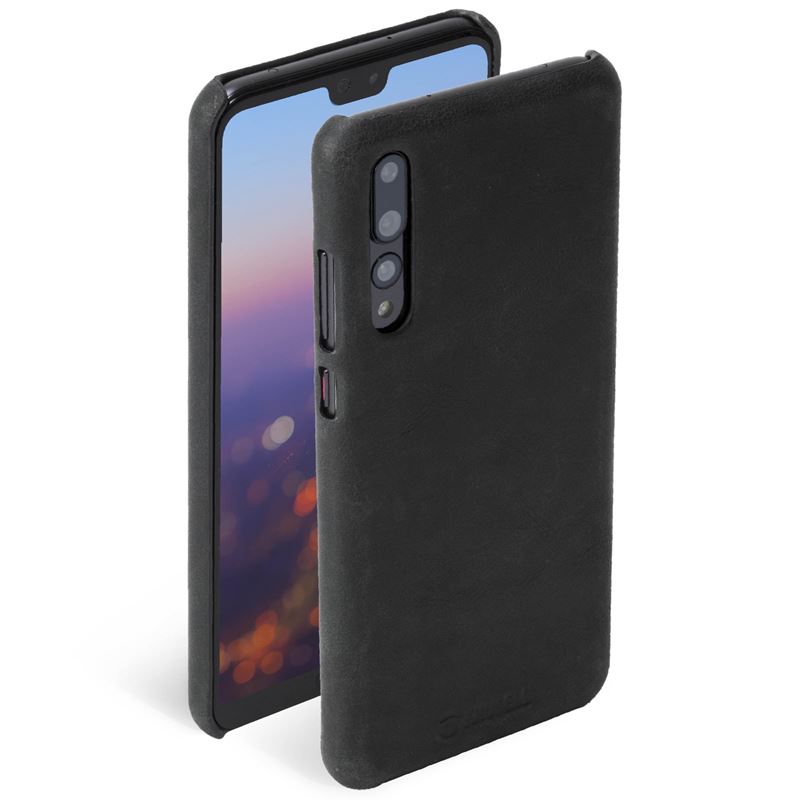 Krusell Sunne Cover - Skórzane etui Huawei P20 Pro / P20 Plus (Black) Krusell Sunne Cover - Skórzane etui Huawei P20 Pro / P20 Plus (Black)