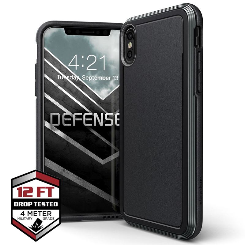 X-Doria Defense Ultra - Pancerne etui iPhone Xs / X (Drop test 4m) (Black) X-Doria Defense Ultra - Pancerne etui iPhone Xs / X (Drop test 4m) (Black)