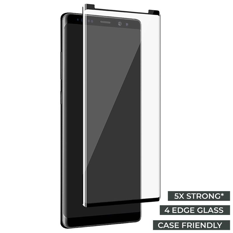 PURO Premium Full Edge Tempered Glass Case Friendly - Szkło ochronne hartowane na ekran Samsung Galaxy Note 9 (czarna ramka) PURO Premium Full Edge Tempered Glass Case Friendly - Szkło ochronne hartowane na ekran Samsung Galaxy Note 9 (czarna ramka)