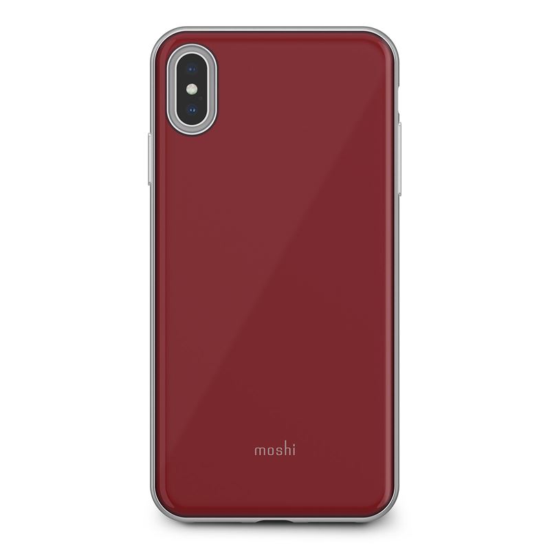 Moshi iGlaze - Etui iPhone Xs Max (Merlot Red) Moshi iGlaze - Etui iPhone Xs Max (Merlot Red)