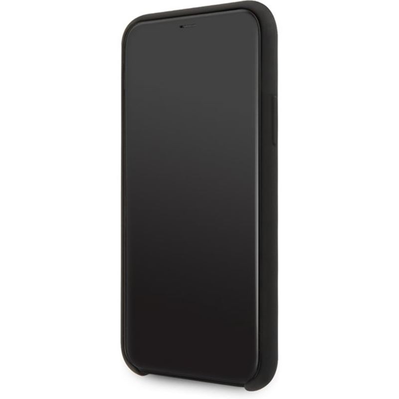 Guess Silicone 4G Tone to Tone - Etui iPhone 11 Pro (Black)