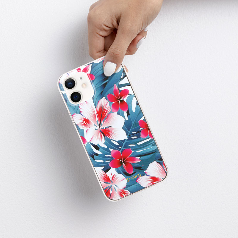 Crong Flower Case - Etui iPhone 12 / iPhone 12 Pro (wzór 03)