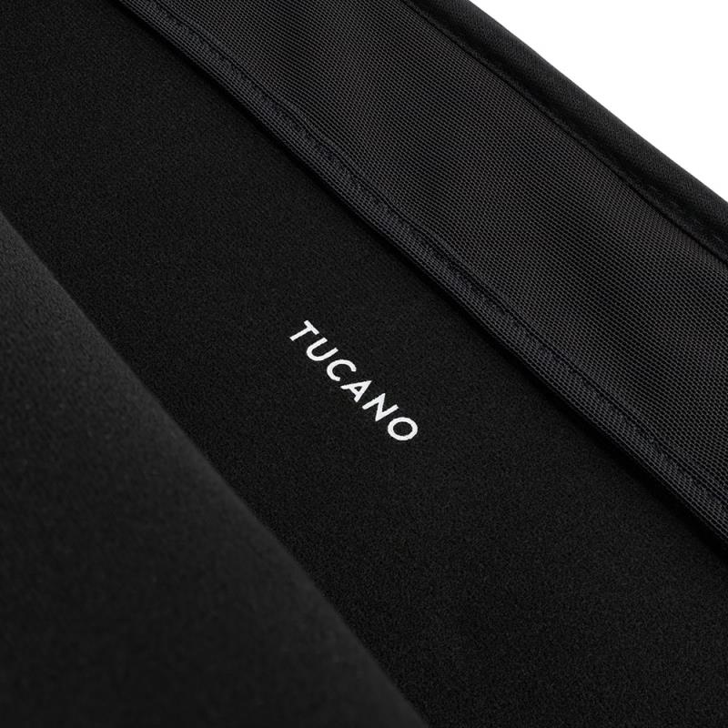 Tucano Velluto - Pokrowiec MacBook Pro 13" (M2/M1/2022-2016) / MacBook Air 13" (M3/M2/M1/2024-2018) / Laptop 12” (czarny)