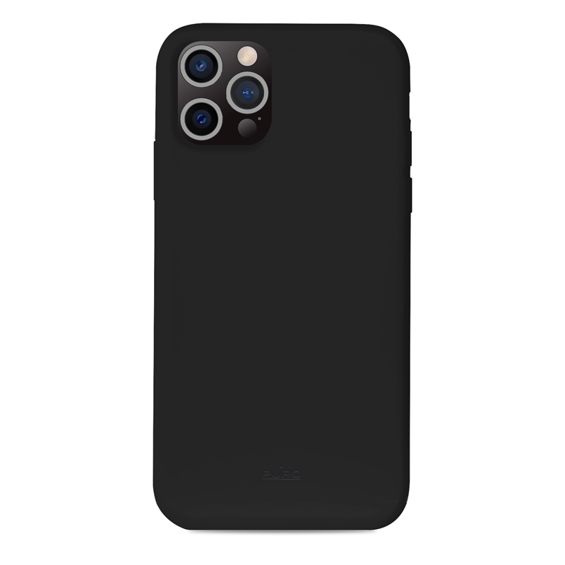 PURO ICON Cover - Etui iPhone 13 Pro z ochroną antybakteryjną (czarny)