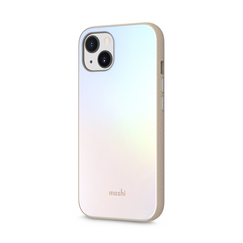 Moshi iGlaze Slim Hardshell Case - Etui iPhone 13 (system SnapTo) (Astral Silver)