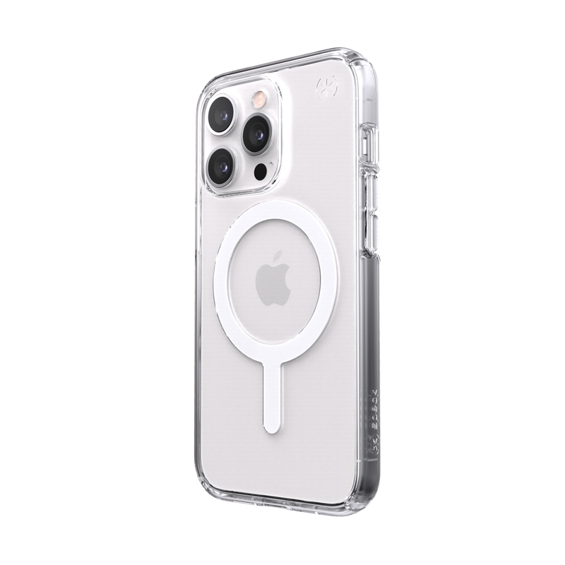Speck Presidio Perfect-Clear + MagSafe – Etui iPhone 13 Pro z powłoką MICROBAN (Clear)