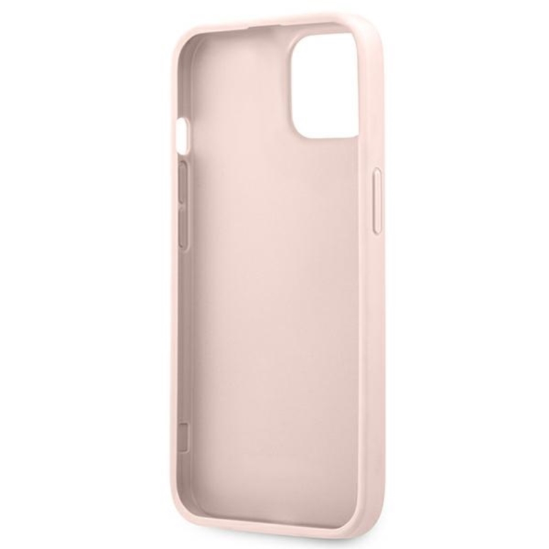 Guess 4G Printed Stripe - Etui iPhone 13 Mini (różowy)