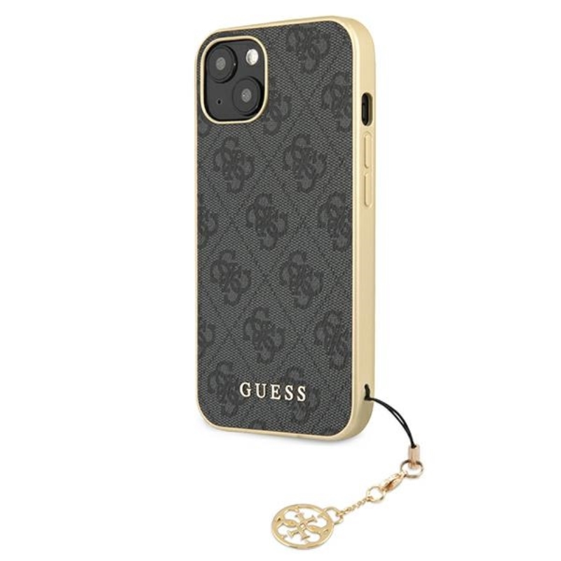 Guess 4G Charms Collection - Etui iPhone 13 (szary)