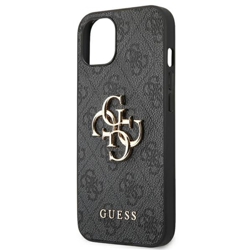 Guess 4G Big Metal Logo - Etui iPhone 13 Mini (szary)