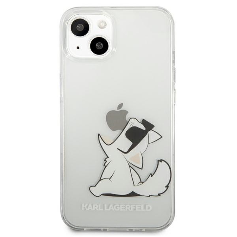 Karl Lagerfeld Choupette Fun - Etui iPhone 13 (przezroczysty)