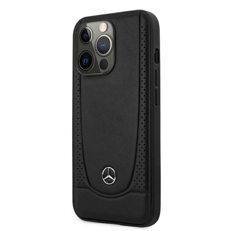 Mercedes Leather Urban Line - Etui iPhone 13 Pro (czarny)