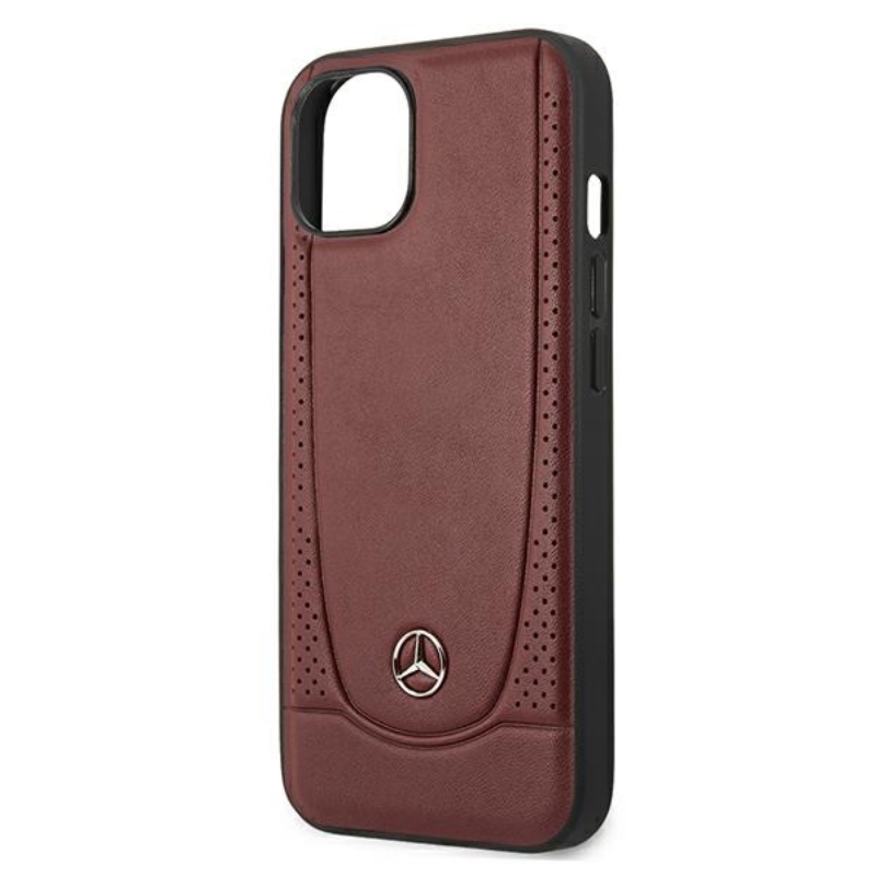 Mercedes Leather Urban Line - Etui iPhone 13 (czerwony)