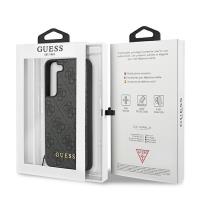 Guess 4G Charms Collection - Etui Samsung Galaxy S22+ (szary)