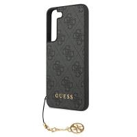 Guess 4G Charms Collection - Etui Samsung Galaxy S22 (szary)