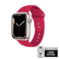 Crong Liquid - Pasek do Apple Watch 38/40/41 mm (malinowy)
