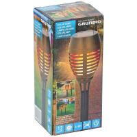Grundig - lampa solarna z efektem płomienia świecy duża 48 cm