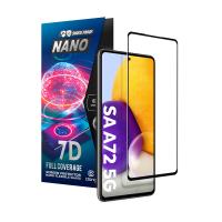 Crong 7D Nano Flexible Glass – Niepękające szkło hybrydowe 9H na cały ekran Samsung Galaxy A72