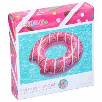 Bestway - Koło do pływania w kształcie pączka / Donut  (różowy)