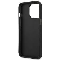 Guess Saffiano 4G Small Metal Logo – Etui iPhone 13 Pro Max (czarny)
