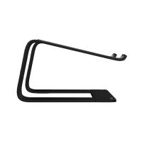 Crong AluBench – Aluminiowa podstawka do laptopa (czarny)