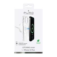 PURO LITEMAG - Etui iPhone 14 Plus MagSafe (przezroczysty)