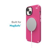 Speck Presidio2 Pro MagSafe - Antybakteryjne etui iPhone 15 Plus / 14 Plus (Digitalpink / Blossompink / White)