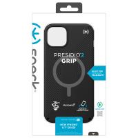 Speck Presidio2 Grip MagSafe - Antypoślizgowe etui iPhone 14 Plus (Black / Black / White)