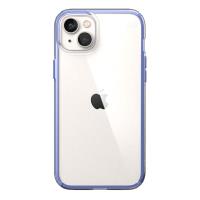 Speck Presidio Perfect-Clear with Impact Geometry - Etui iPhone 15 Plus / 14 Plus z powłoką MICROBAN (Clear / Grounded Purple)