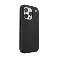 Speck Presidio2 Grip MagSafe - Antypoślizgowe etui iPhone 14 Pro (Black / Black / White)