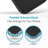 Speck Presidio2 Grip MagSafe - Antypoślizgowe etui iPhone 14 Pro (Black / Black / White)