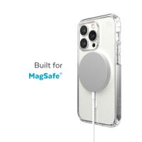 Speck Presidio Perfect-Clear + MagSafe - Etui iPhone 14 Pro z powłoką MICROBAN (Clear)