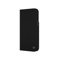 Moshi Overture MagSafe - Skórzane etui 3w1 z klapką iPhone 14 Pro Max (Midnight Black)