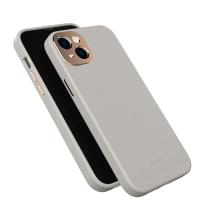 Moshi Napa Slim MagSafe - Skórzane etui iPhone 14 Plus (Serene Gray)