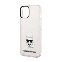 Karl Lagerfeld Choupette Body - Etui iPhone 14 Plus (różowy)