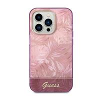 Guess Jungle Case – Etui iPhone 14 Pro (Różowy)