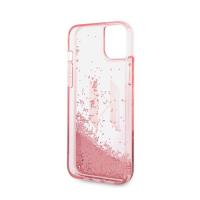 Karl Lagerfeld Liquid Glitter Big Logo Case - Etui iPhone 14 Plus (różowy)