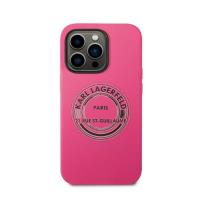 Karl Lagerfeld Silicone RSG - Etui iPhone 14 Pro Max (różowy)