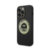 Karl Lagerfeld Silicone RSG - Etui iPhone 14 Pro Max (czarny)