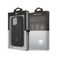 Mercedes Leather Urban Line - Etui iPhone 14 Pro (czarny)