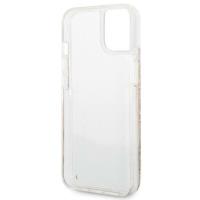 Guess Liquid Glitter Paisley - Etui iPhone 14 Plus (złoty)