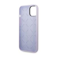 Guess Silicone Vintage - Etui iPhone 14 (fioletowy)