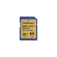 Intenso SDXC - Karta pamięci 64 GB Class 10 U1 UHS-1 10/45 MB/s