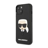 Karl Lagerfeld 3D Rubber Karl`s Head - Etui iPhone 14 Plus (czarny)
