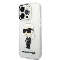 Karl Lagerfeld IML NFT Ikonik - Etui iPhone 14 Pro (przezroczysty)