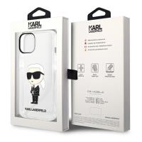 Karl Lagerfeld IML NFT Ikonik - Etui iPhone 14 Plus (przezroczysty)
